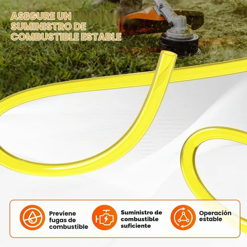 Vista 3 de HIPA manguera para combustible de 10 pies para motores comunes de 2 ciclos