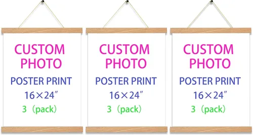 Vista 20 de YK artwood Impresiones de lienzo personalizadas con tus fotos de 8 x 10 pulgadas, imágenes personalizadas a lienzo para amantes, familiares, niños