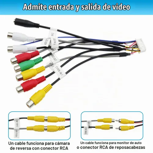 Vista 6 de Adaptador de radio estéreo para coche Android (20 pines)