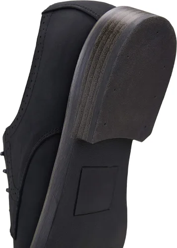 Vista 4 de Jousen Zapatos de vestir para hombre zapatos de vestir casuales retro para hombre