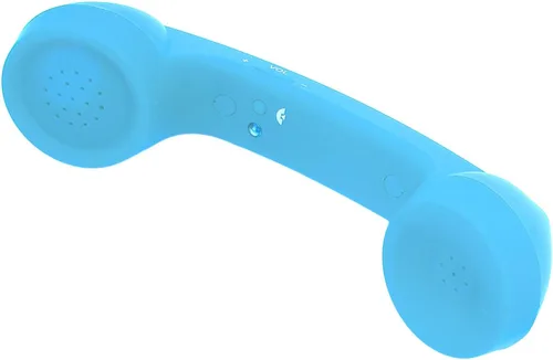 Vista 4 de Dpofirs Auricular de teléfono retro Bluetooth, receptor de teléfono móvil inalámbrico con micrófono de altavoz HD, diseño inalámbrico recargable