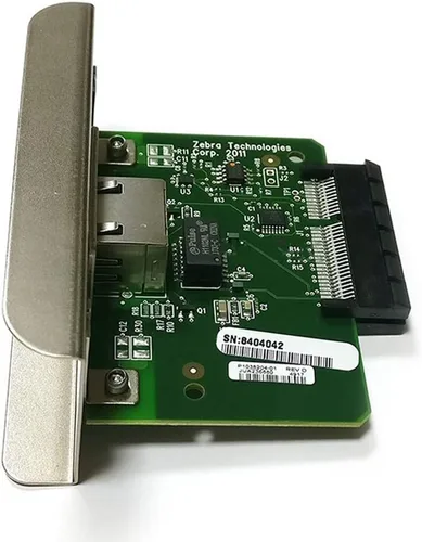 Vista 4 de PARTS P1037974-001 Tarjeta de red interna con cable para Zebra ZT210 ZT220 ZT230 ZT200 Series Impresora Térmica Servidor de Impresión Ethernet Port