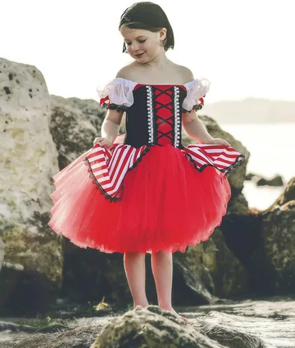 Vista 6 de MDYCW Princess Dress Up Birthday Party Fairy Costume for Toddler Girls Special Occasion Dresses Pageant Ball Gown