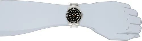 Vista 5 de Bulova 98B131de los hombres Marino Star pulsera de esfera de color negro reloj
