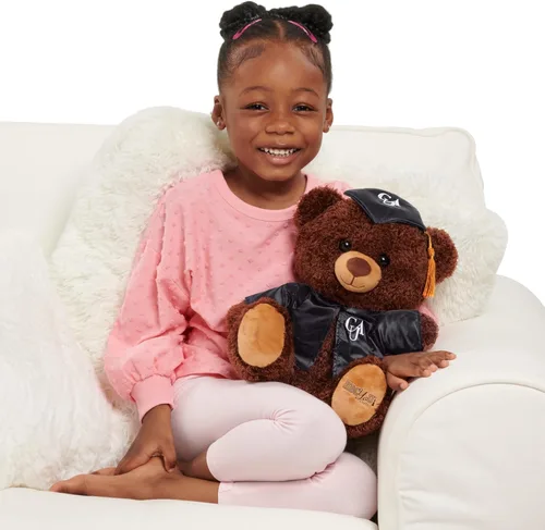 Vista 2 de Just Play Purpose Toys HBCyoU Clark - Oso de peluche de graduado de 10 pulgadas, regalos de graduación, animales de peluche y juguetes para niños a
