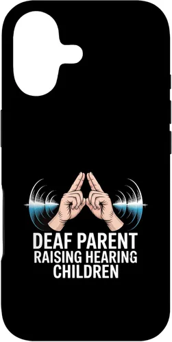 Vista 32 de Deaf Parent Raising Hearing Children Case for iPhone 16