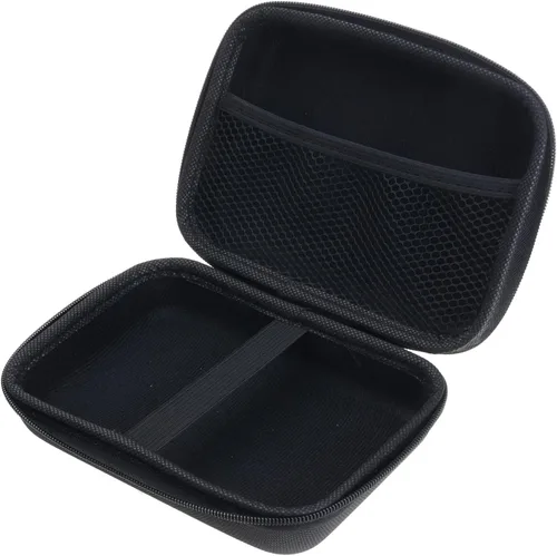 Vista 7 de Portable Storage Box Travel Carrying Case Pouches Organiser For Charging Cable Batteries Memory Cards Cameras And More Lightweight And Storage Case