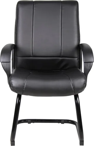 Vista 5 de Boss Office Products Coressoft B7909 - Silla de invitados con respaldo medio, color negro, 250