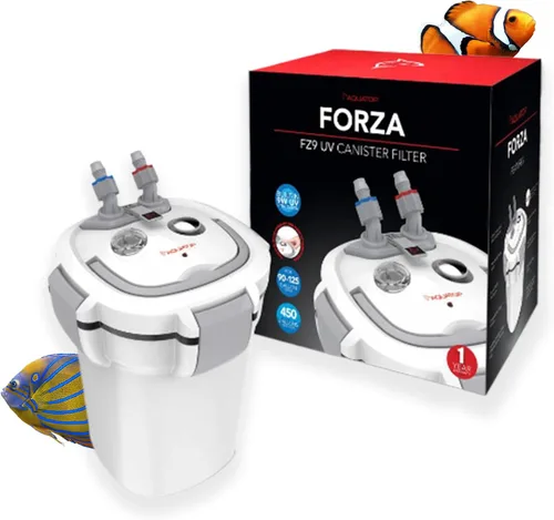 Vista 6 de Aquatop Filtro de recipiente de 3 etapas de 264 GPH con vórtice súper silencioso Easy Prime - 55 W de potencia para hasta 75 galones - Incluye todos