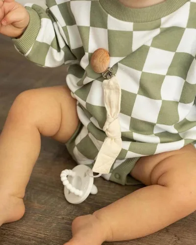 Vista 9 de Karuedoo Sudadera a cuadros para bebé niño y niña, mameluco de gran tamaño, manga larga, con burbujas, ropa neutra para otoño