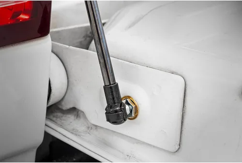 Vista 3 de Rough Country - Amortiguador de asistencia para puerta trasera para Ram 1500/2500/3500 (2010-2025 & Classic) - Bajada de puerta trasera suave