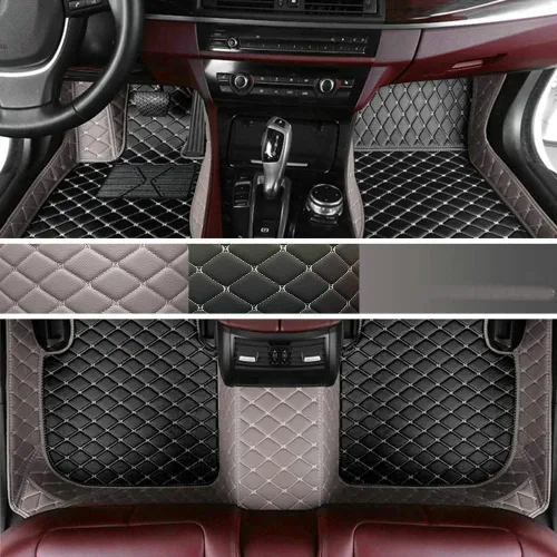 Vista 33 de Alfombrillas automotrices personalizadas para 99.99 % de los sedán, SUV, automóvil deportivo, hombres y mujeres, protección completa, almohadillas