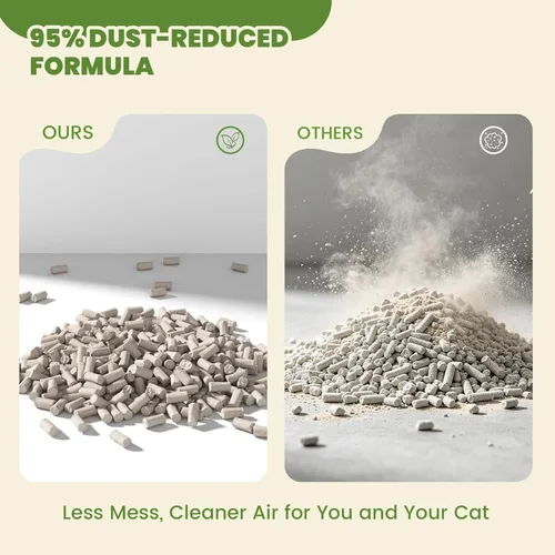Vista 5 de Zeolite Cat Litter Pellets, Dust Free, 19 lbs – for Dual-Layer Boxes Only