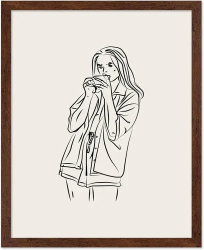 Vista 55 de Poster Master Swan Floaty Poster - Retro Woman Print - Pool Art - Swimming Illustration - Line Sketch - Abstract Design - Chic Boho Decor - Great
