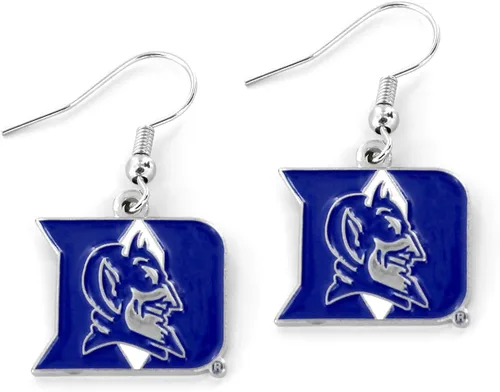 Vista 11 de aminco NCAA Pendientes colgantes con logo de la NCAA para adultos unisex