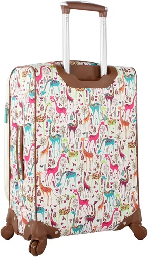 Vista 3 de Maleta de mano Lily Bloom diseño expansible con estampado maleta para mujer con ruedas giratorias