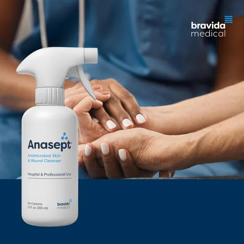 Vista 9 de Anasept -Limpiador antimicrobiano para piel y heridas, botella de 8 onzas con pulverizador gatillo, spray para heridas, enjuague estéril, curación