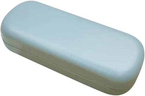 Vista 6 de Funda de cuero PU para gafas de sol, funda rígida para gafas de sol, ligera, portátil, estuche para gafas de viaje, fundas protectoras para gafas