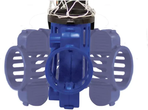 Vista 2 de Franklin Sports Mini Aro de Baloncesto con Reboteador y Pelota - Aro de Baloncesto Para Sobre la Puerta Con Reboteador Automático de Pelota - Juego