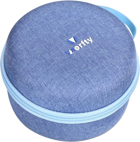 Vista 7 de Funda para Ultimate Ears MINIROLL Altavoz Bluetooth impermeable ultraportátil - Bolsa de almacenamiento protectora de viaje (azul)