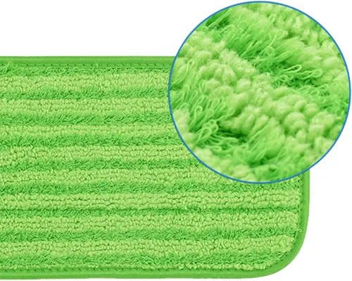 Vista 4 de Almohadillas de microfibra compatibles con Swiffer WetJet, accesorios de repuesto para limpiar suelos de madera dura, almohadillas reutilizables