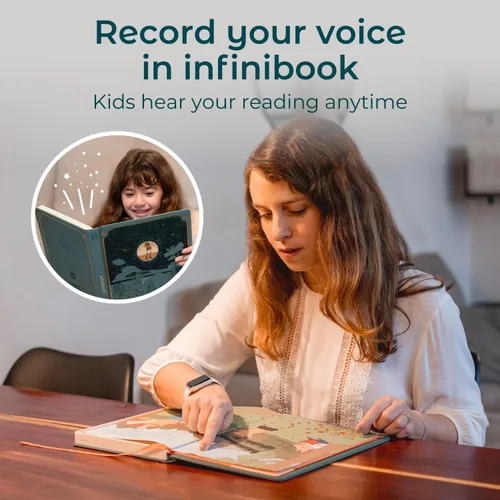 Vista 3 de Cali's Books Goldilocks and The Three Bears - Infinibook Reader Libros de cuentos grabables para niños, lector de libros de audio interactivo