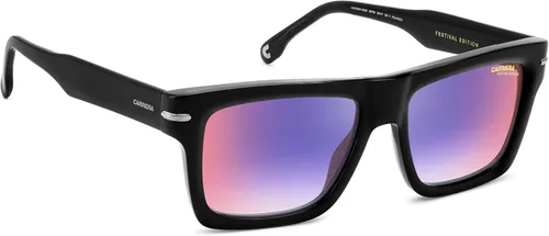 Vista 10 de Carrera Gafas de sol unisex Negro/Azul Sombreado Rojo
