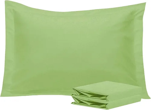 Vista 15 de NTBAY Fundas de almohada estándar, paquete de 2 fundas de almohada de microfibra cepillada de 20 x 26 pulgadas, súper suaves y acogedoras