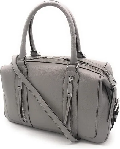 Vista 3 de Michael Kors Julia Large Satchel-Pearl Gris