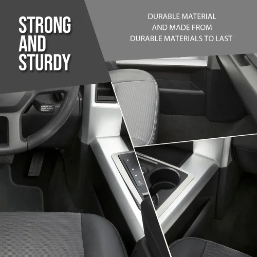 Vista 9 de G-PLUS Panel de extensión de consola central izquierdo y derecho compatible con DODGE RAM 1500/2010-2012 DODGE RAM 2500 3500 2009-2012