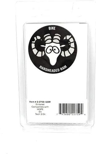 Vista 6 de 2 pares de pastillas de freno de bicicleta sinterizadas para Hope E4, RX4, DBP/59, Mono, Tech 3, Tech Evo, HBSP323S, HBSP323R.. La pieza de repuesto