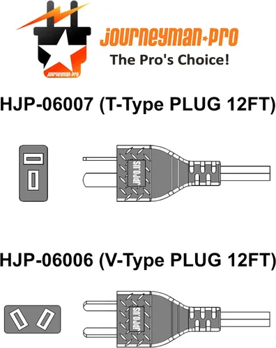 Vista 7 de Journeyman-Pro - Cables de carga de batería CC tipo T compatibles con generador Honda 14AWG 15A 12VDC con abrazaderas aisladas, cable de 3.6 m
