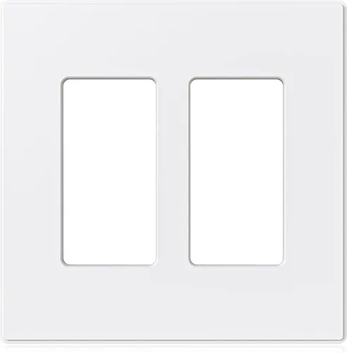 Vista 7 de ELEGRP Placas decorativas de pared sin tornillos, de tamaño mediano, cubierta termoplástica irrompible para interruptor de salida de receptáculo