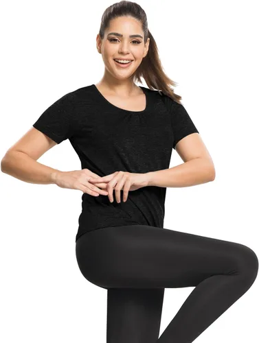 Vista 25 de MISS FORTUNE Active Wear Yoga Top Cool Dry Workout Shirt Ropa de ejercicio