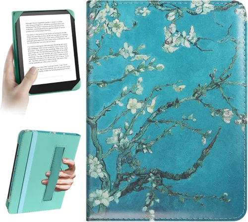 Vista 11 de HoYiXi Funda universal para Kindle eReader de 6 pulgadas, compatible con Paperwhite (2015/2018)/Pocketbook y Tolino/Kobo Clara HD, funda protectora