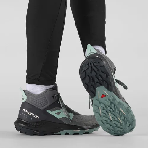 Vista 7 de Salomon Outpulse Mid Gore-Tex - Zapatos de senderismo para mujer, Gris