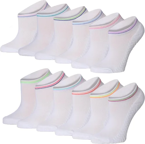 Vista 22 de Tipi Toe Women’s 12 Pack Cushioned Low Cut Socks – Breathable, Moisture-Wicking Athletic Comfort for Running & Daily Wear