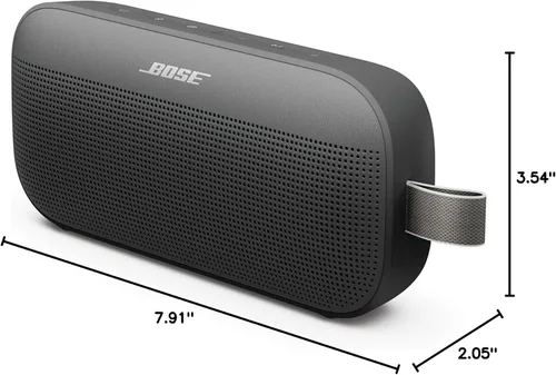 Vista 10 de Bose SoundLink Flex Altavoz Bluetooth portátil (2.ª generación), altavoz para exteriores con audio de alta fidelidad, hasta 12 horas de batería