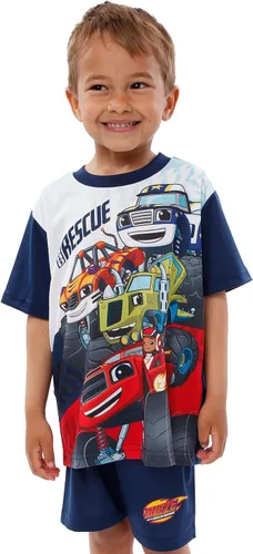 Vista 2 de Blaze y las máquinas monstruo pijamas para niños I Camiones y coches Pijamas para niños Producto Oficial