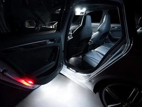 Vista 4 de iJDMTOY - Luces LED de cortesía para puerta de paso para Volkswagen Jetta