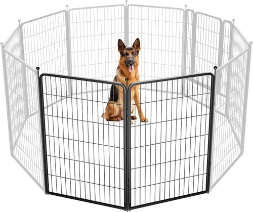 Vista 16 de FXW Rollick - Corralito para perros para patio, campamento con casa rodante, patentado, 24 pulgadas, 2 paneles Fácil instalación, resistente