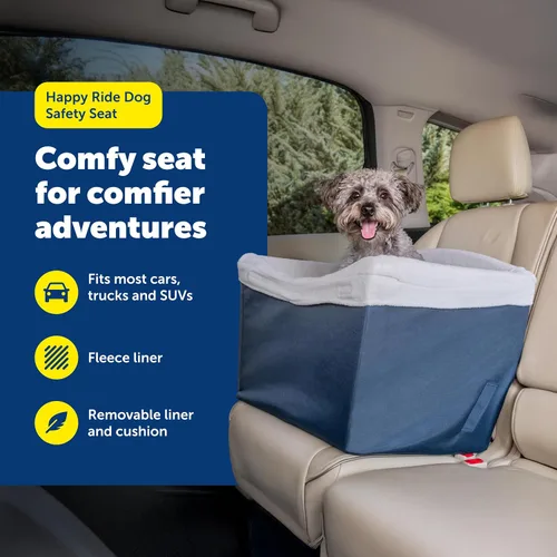 Vista 3 de PetSafe Asiento de seguridad para perros Happy Ride - Azul marino
