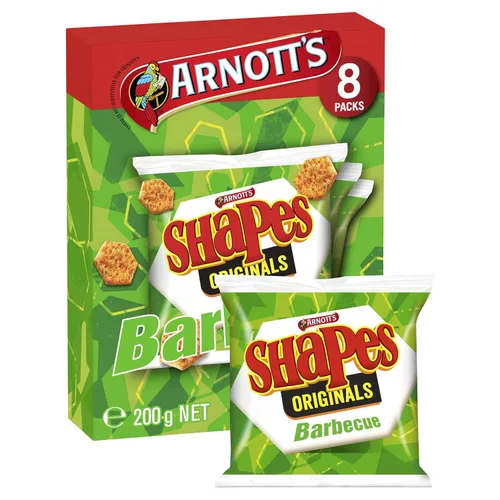 Vista 5 de Arnott's Formas de barbacoa, 8 paquetes por caja
