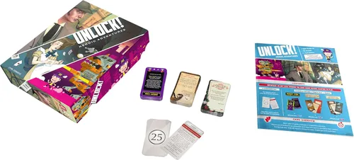 Vista 7 de Asmodee UNLOCK! Heroic Adventures Juego de cartas - Aventura cooperativa inspirada en sala de escape, juego divertido en familia para niños