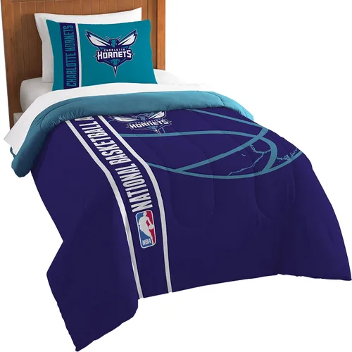 Vista 36 de Northwest NBA Unisex-Adult Comforter and Sham Set Golpe inverso