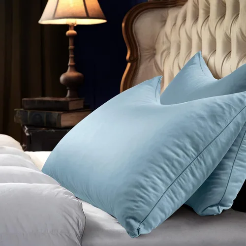 Vista 7 de Fundas de almohada curvadas de media luna refrescante para dormir lateral, rayón derivado de la funda de almohada de bambú, tamaño Queen, 1 pieza