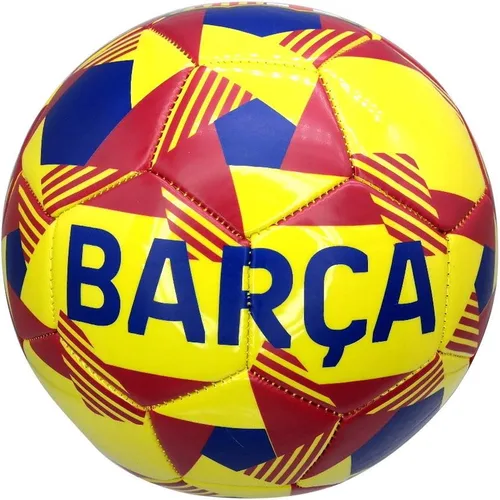 Vista 2 de Icon Sports Balón de fútbol del FC Barcelona con licencia oficial, talla 5 02-1