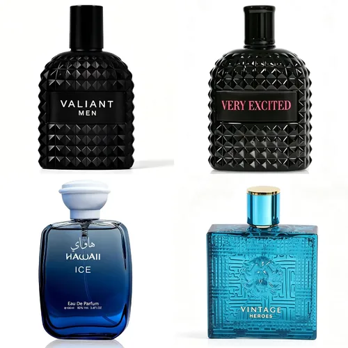Vista 17 de AFLUXE Set de Perfume para Hombre, 4 Piezas EDP & EDT Collection-5