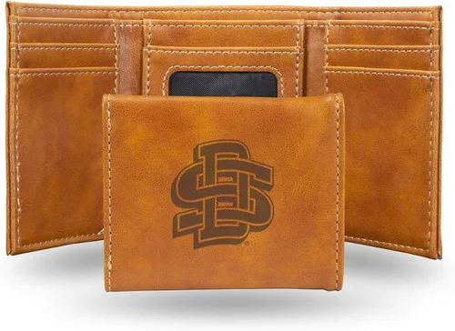 Vista 58 de NCAA Rico Industries - Billetera triple grabada con láser, con grabado láser, accesorio para hombre