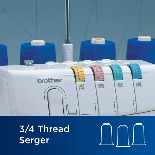 Vista 2 de Brother 1034D 3/4 Máquina de coser con alimentación diferencial